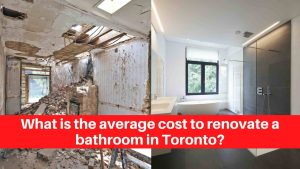 What is the average cost to renovate a bathroom in Toronto